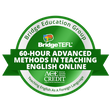 Badge 60 Hour Advanced Methods in Teaching English Online